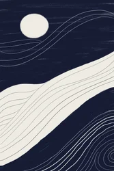 Paisagem Lunar Abstrata