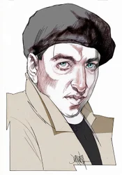 Giacomo Antonini, 2022 (desenho digital a lápis de cor)