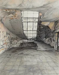 Ascensão, 2023 (lápis sobre papel)