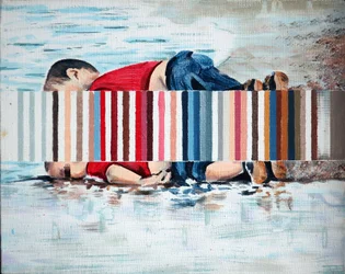 Boia, 2019 (acrílico sobre tela)