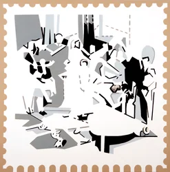 Festa da Panela IV, 2019 (acrílico sobre tela)