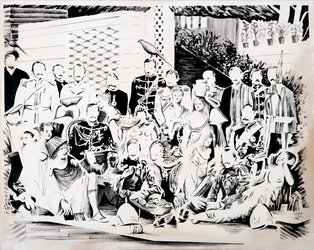 Festa dos Deuses, 2017 (óleo sobre tela)
