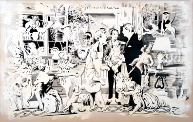 A Casa Branca, 2018 (óleo sobre tela)