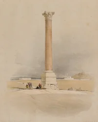 Pilar de Pompeu, Alexandria