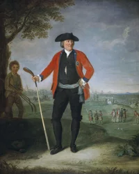 William Inglis, c 1712 - 1792. Cirurgião e Capitão da Honorável Companhia de Golfistas de Edimburgo