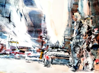 Rua da Cidade Abstrata