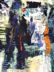 Abstrato com textura arrojada