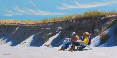 Dune Buddies, 2017 (óleo sobre tela)
