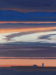 Race Point Finish, 2017 (óleo sobre tela)