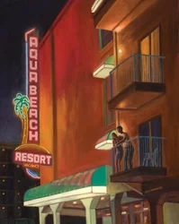 Noites de Wildwood, 2011 (óleo sobre tela)