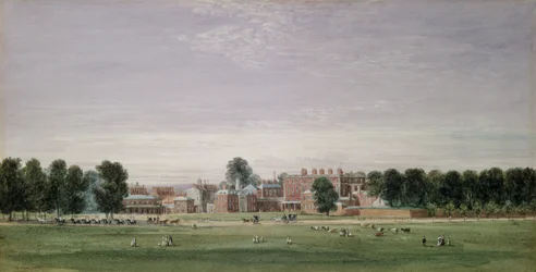 Casa de Buckingham do parque verde, 1825