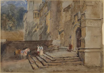 Entrada de Haddon Hall