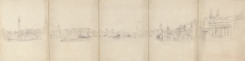 Panorama da Ponte Velha de Londres