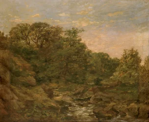 Perto de Bettws-y-Coed, c1810.