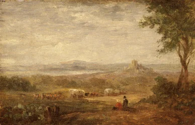 Vista perto de Lancaster, c1810.