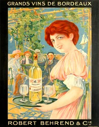 Grandes vinhos de Bordeaux: Robert Behrend & Cie, década de 1920.