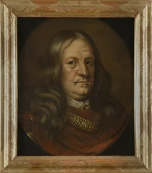 Gustav Otto Stenbock, militar e estadista sueco - Retrato de Gustav Otto Stenbock (1614-1685), por Ehrenstrahl, David Kloecker (1629-1698). Óleo sobre tela. Tamanho: 47x41 cm. Nationalmuseum Estocolmo