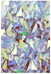 Cacos, Raspadores e Agulhas de Pinho; 2017, Meios Mistos em Painel de Madeira)