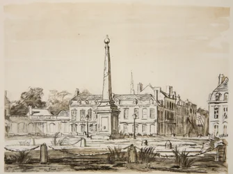 Ilustração de "The Western Front", pub. por Country Life Ltd