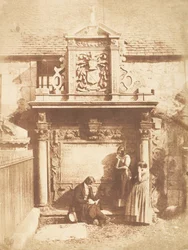 Edimburgo. Adro da Igreja de Greyfriars, 1843-47. Criadores: David Octavius Hill, Robert Adamson, Hill & Adamson.