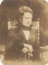 [Homem], 1843-47. Criadores: David Octavius Hill, Robert Adamson, Hill & Adamson.