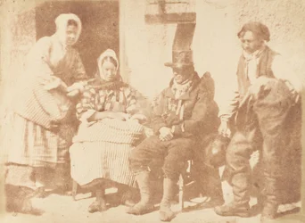 Família Newhaven, 1843-47. Criadores: David Octavius Hill, Robert Adamson, Hill & Adamson.