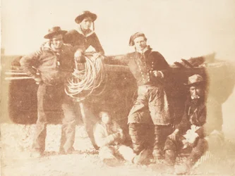 Grupo Newhaven, 1843-47. Criadores: David Octavius Hill, Robert Adamson, Hill & Adamson.