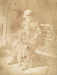 Rev. Dr. Thomas Chalmers e Thomas Chalmers Hanna, 1843-47. Criadores: David Octavius Hill, Robert Adamson, Hill & Adamson.