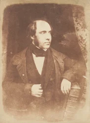 Rev. George Lewis, Dundee, 1843-47. Criadores: David Octavius Hill, Robert Adamson, Hill & Adamson.