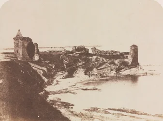 Castelo de St. Andrews, do sudeste