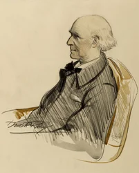 Stewart Carmichael, século 20 (desenho de lavagem)
