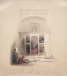Capela de Elias no Monte Horebe, 1839.