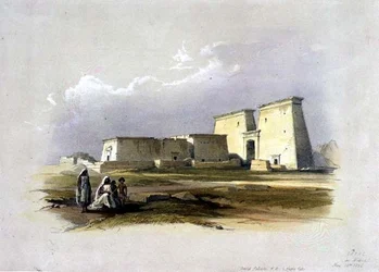 Dakke, de "Egipto e Núbia", Vol.1 (litho)
