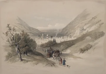 Entrada para Nablus