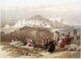 Jaffa vista do Norte (gravura)