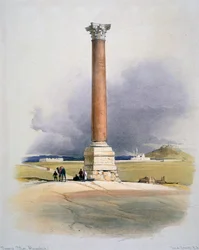 Pilar Pompeu, Alexandria, século XIX