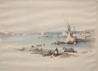 Porto de Tiro, 1839.