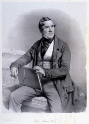 Retrato de David Roberts em "The Holy Land", Londres 1849