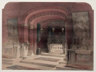 Santuário da Anunciação, Nazaré, 1839.