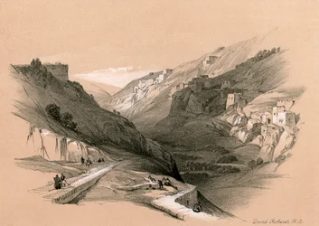 A piscina inferior de Siloão, 1855.