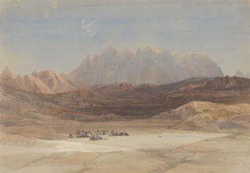 A Planície de El Raheh, Monte Sinai
