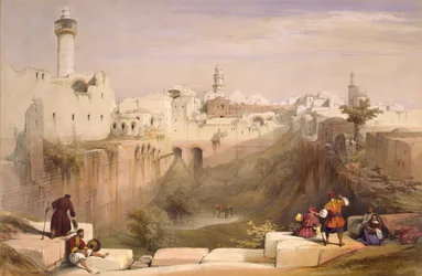 A piscina de Betesda, Jerusalém