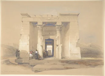 O Templo de Dendur, na Núbia