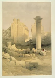 O grande templo de Karnak