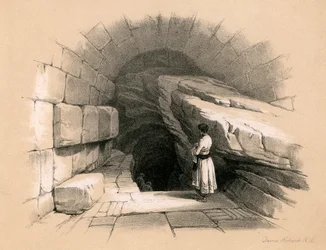 Fonte superior de Siloé, 1855.