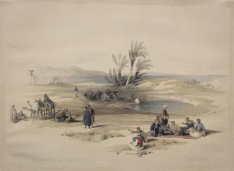 Poços de Moisés, Deserto de Tyh
