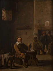 Bebedores de Teniers II (Galleria Borghese, inv. 291)