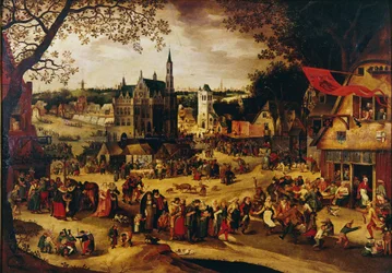 Parque de diversões, c.1600-1605