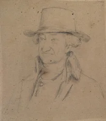 Retrato de um cavalheiro com chapéu
