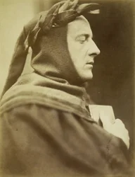 Pré-Rafaelite : John Everett Millais (1829-1896) como Dante par Wynfield, David Wilkie (1837-1887)